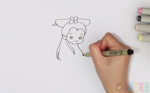 白娘子简笔画