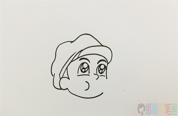 革命烈士军人简笔画