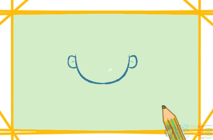 光盘行动人物简笔画