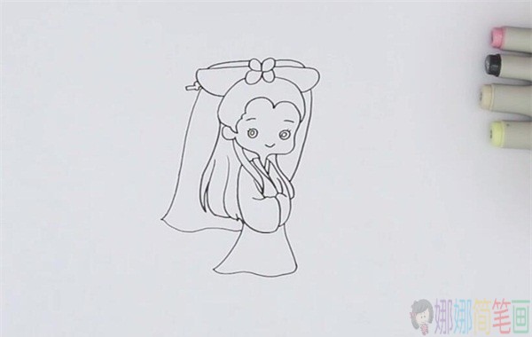 白娘子简笔画