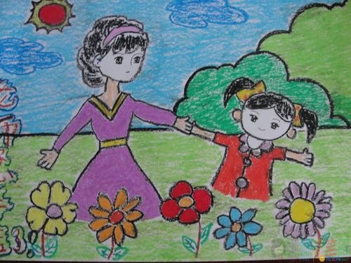 教师节幼儿绘画作品