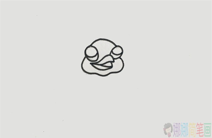 孔雀简笔画画法教程,孔雀怎么画