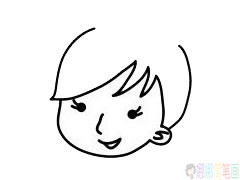 护士幼儿简笔画画法