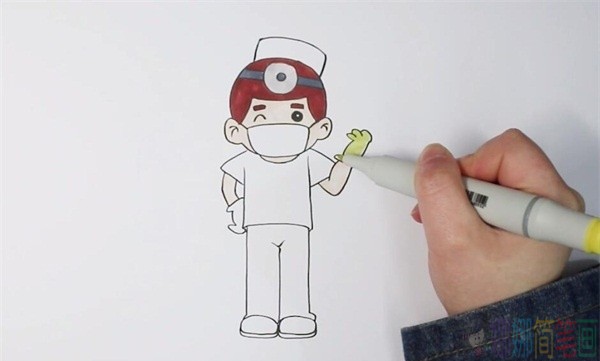 手术医生简笔画,医生怎么画