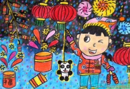 庆元旦儿童画图片大全