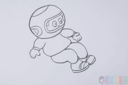 宇航员简笔画图片教程