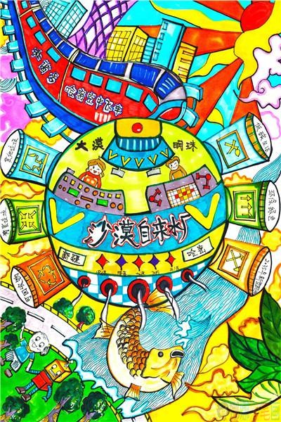 畅想2035儿童画大全