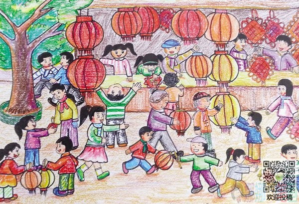 元旦节儿童图画大全