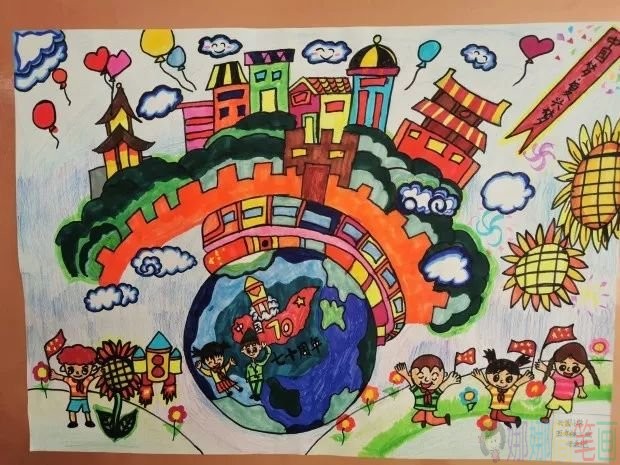中国梦少儿绘画
