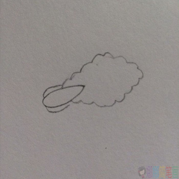 青菜简笔画画法
