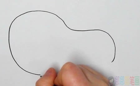 柴犬简笔画,秋田犬简笔画画法