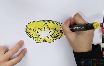 洋桃简笔画,洋桃怎么画