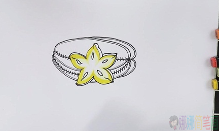 洋桃简笔画,洋桃怎么画