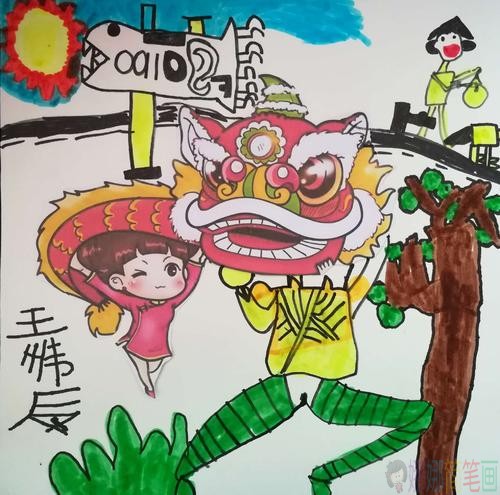牛年主题儿童图画