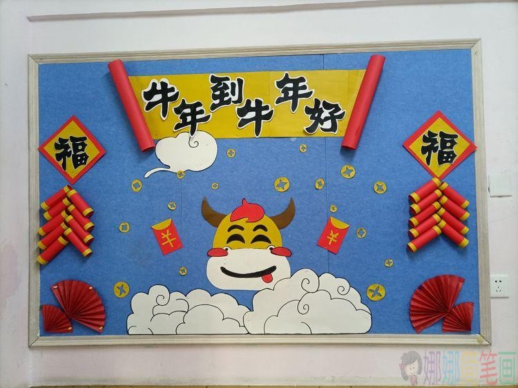 牛年儿童画,生肖牛简笔画