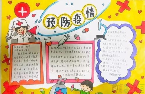 新冠肺炎疫情防控手抄报